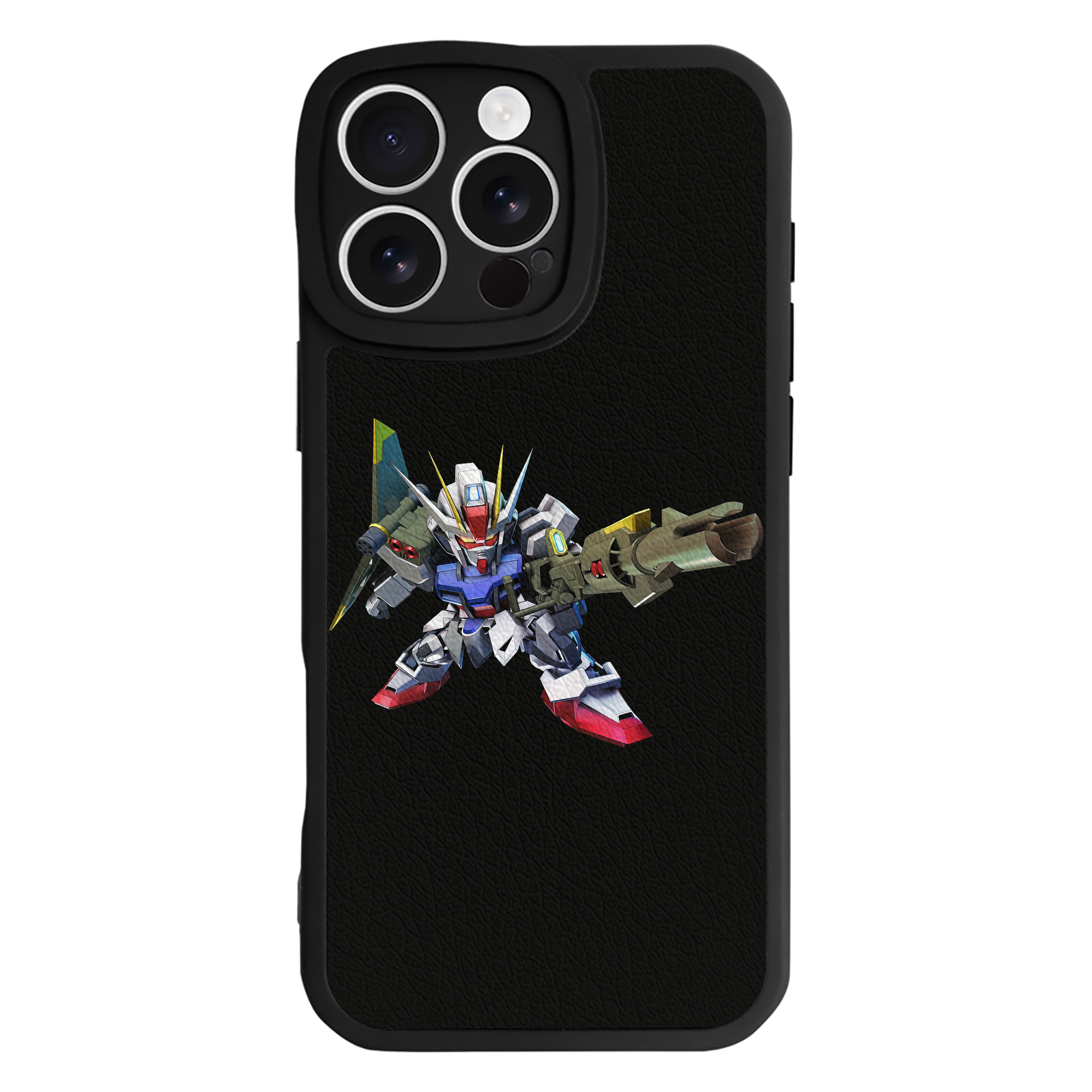 （画像用） 機動戦士ガンダム Mobile Suit Gundam 【iPhone 16シリーズ対応】シリコンスマホケース（レザー調） 材質：シリコン